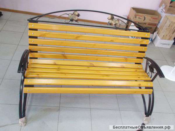 Кованые лавочки,урны,столы