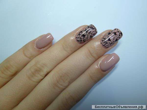 Наращивание ногтей (Выезд)