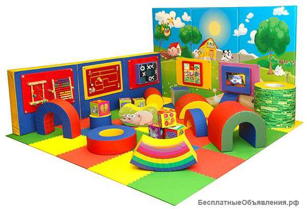 Развивающая модульная комната 3х3м