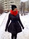 Пуховик с пышной юбкой