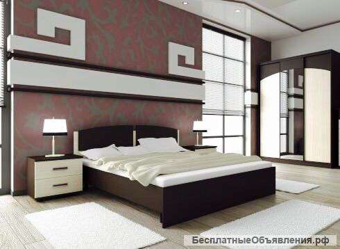Кровать+ ортопед. основание (двуспальная) 160 см