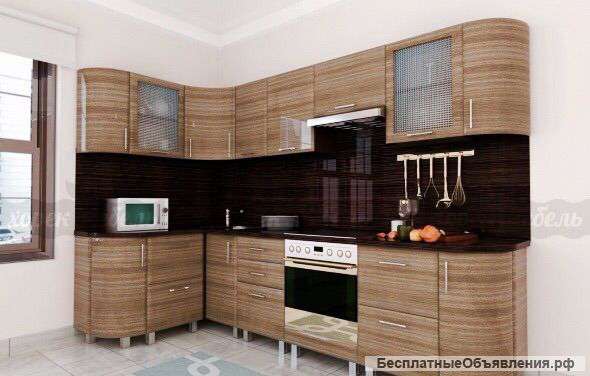 Кухня "Карамель" мдф 4.30 м. (на заказ)