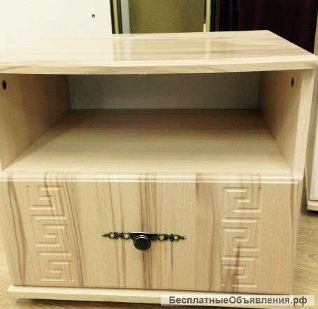 Прикроватная тумба в цвете "капучино