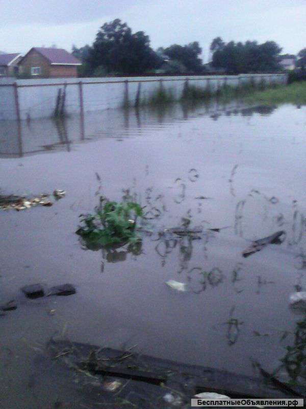 Вода не пощадила ни чего