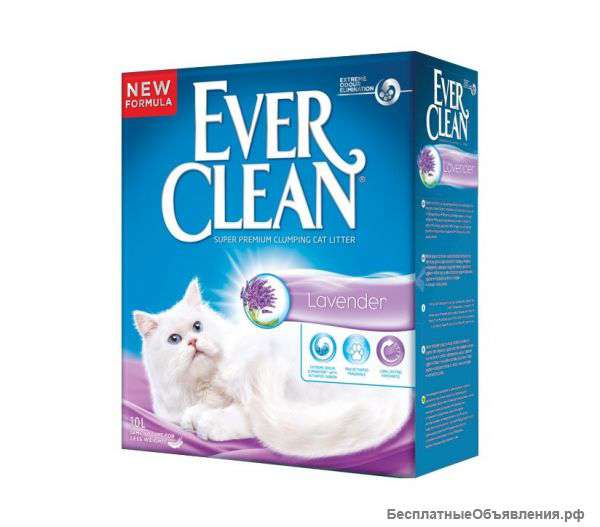 Ever Clean эвер клин наполнитель для кошачьего туалета