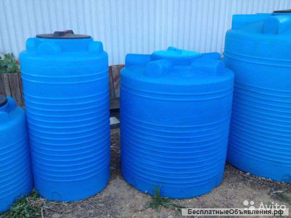 Полиэтиленовые емкости, септики, баки для душа