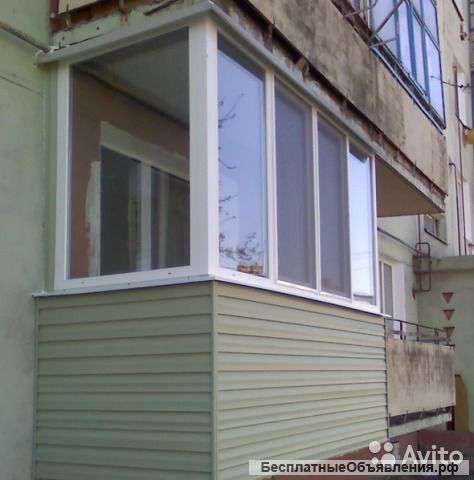 Остекление балкона 3, 2 кв. м