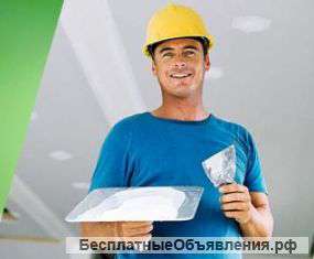 Штукатурка , шпаклевка, покраска, оьои