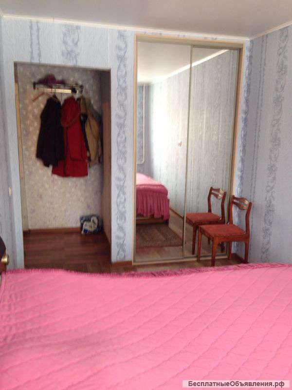 2 ком , 43 м2, 3/5 пан, изолир ком , ремонт в спальне,ПВХ,Цена 2 млн. руб