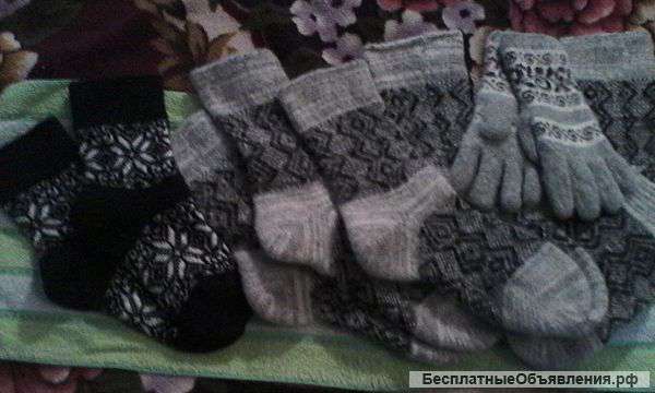 Теплые и мягкие носки из ангоры