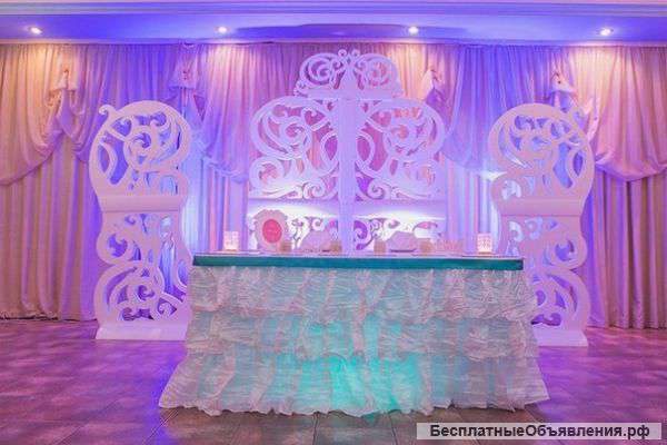 Свадебная композиция Ширмы