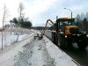 Фрезерно-роторная насадка SB1200 на стрелу манипулятора косилки-кустореза Bomford