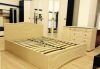 Кровать Оскар с резным изголовьем. Спальня. Новая