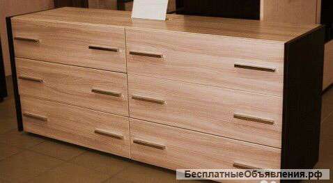 Стильный широкий комод Сильвия 160см