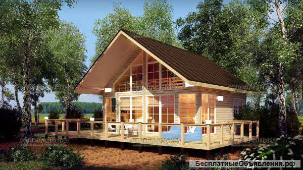 Строительство деревянных домов под ключ в Московской и Тульской областях