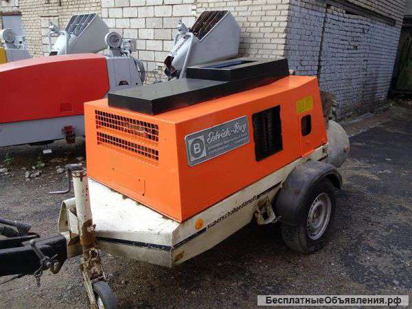 Пневмонагнетатель (растворонасос) Brinkmann Estrich Boy 260/43