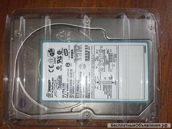 Жесткий диск для сервера ST3146807LC 146-GB U320 S
