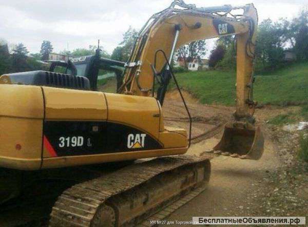 Аренда экскаватора Caterpillar 319DLNCL (1,13 м3)