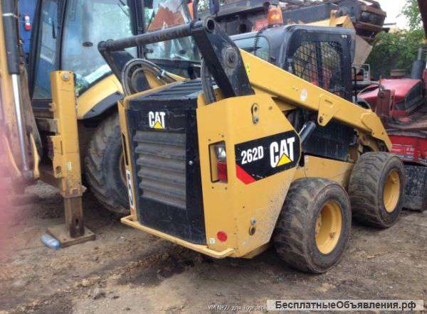 Аренда мини-погрузчика Caterpillar 262D