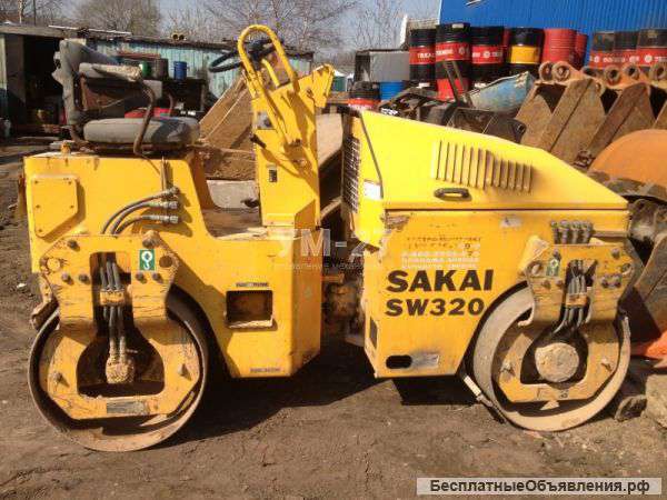 Аренда катка SAKAI SW320 (3 т.)