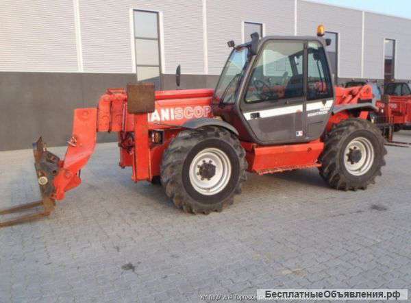 Аренда телескопического погрузчика Manitou MT1740