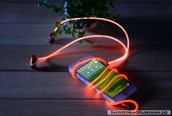 Светящиеся наушники GLOW