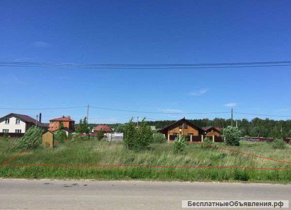 Участок в деревне Панино