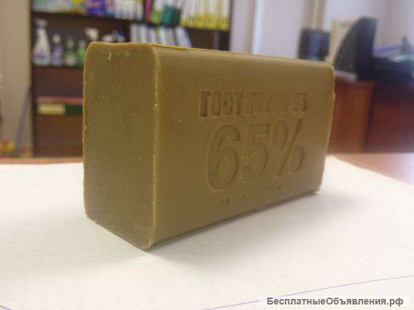 Мыло хозяйственное 65-72%, 200 300 грамм