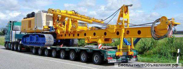 Перевозка негабаритных, тяжеловесных грузов и сельхоз техники по всему миру