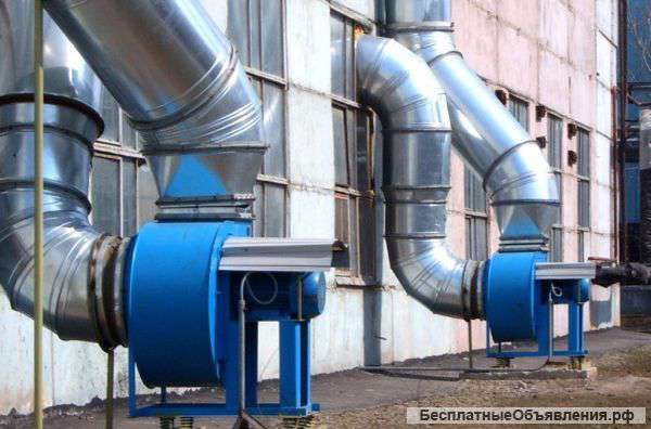 Монтаж оборудования систем вентиляции