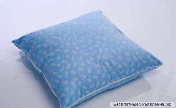 Подушка из лебяжьего пуха 100 процентов хлопок