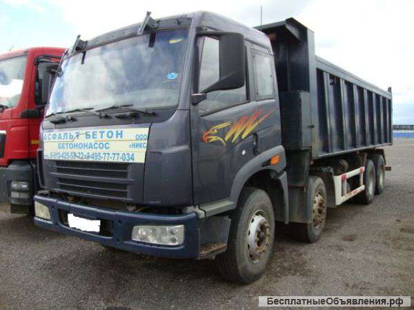 Китайский самосвал б у марки FAW 3312, 2012 года выпуска по ПТС