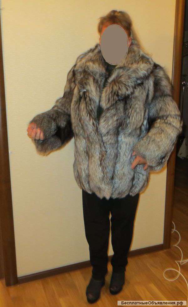 Шикарный полушубок из Канадской чернобурки