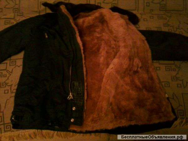 Лётная меховая куртка