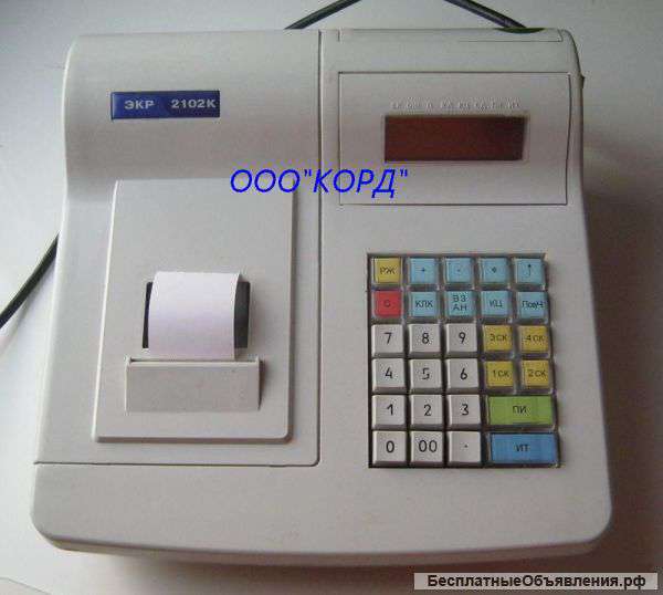 Кассовый аппарат экр-2102К