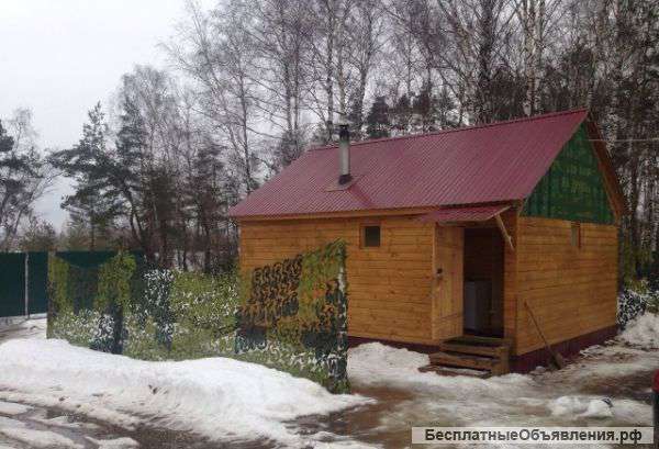 Баню на дровах 5х6 м