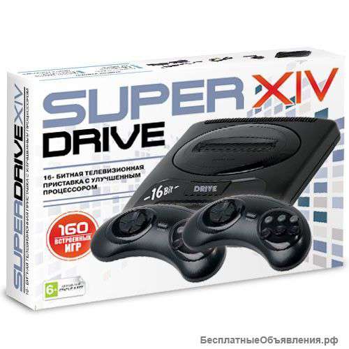Sega Super Drive 14 (160-in-1) Black