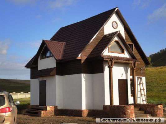 2-х этажный коттедж в пригороде красноярска