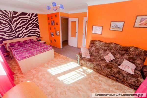 Посуточно однокомнатная на Гоголя, 27 (в центре у метро)