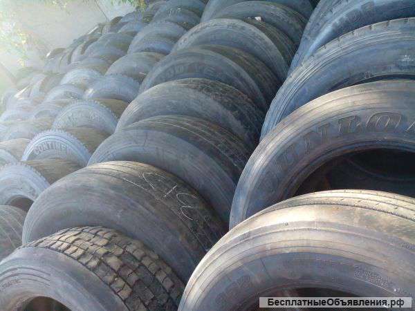 Шины б/у 315/70R22,5 грузовые ,micelin,brigeston