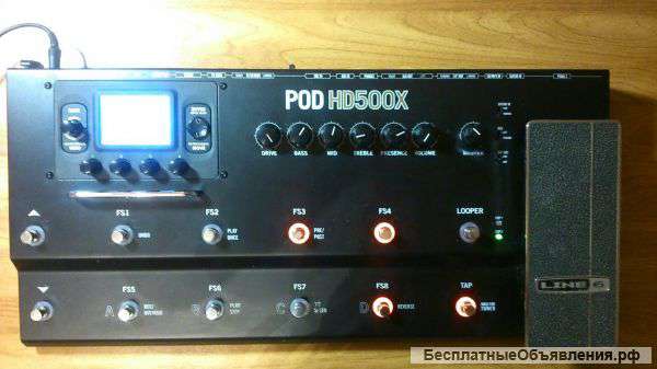 Line 6 Pod HD500X + чехол