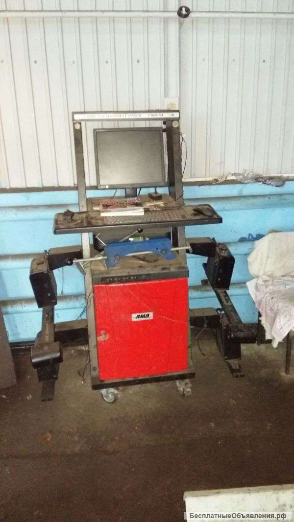 Стенд развал схождение амд кдсо-Р, подъемник