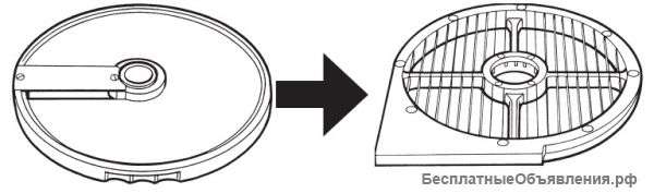 Комплект для нарезки брусочков размером 6x6мм Aure