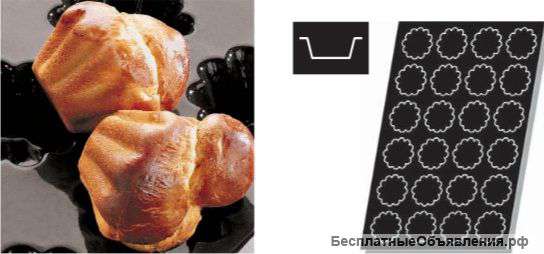 Мультиформа для выпечки 60x40см Paderno 12384