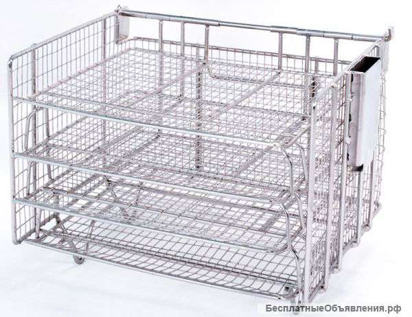 Корзинас 4 уров прямоуго Kocateq PFE450600four-lev