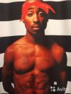 Толстовка/кофта/свитшот с принтом 2pac shakur (Тупак Шакур)