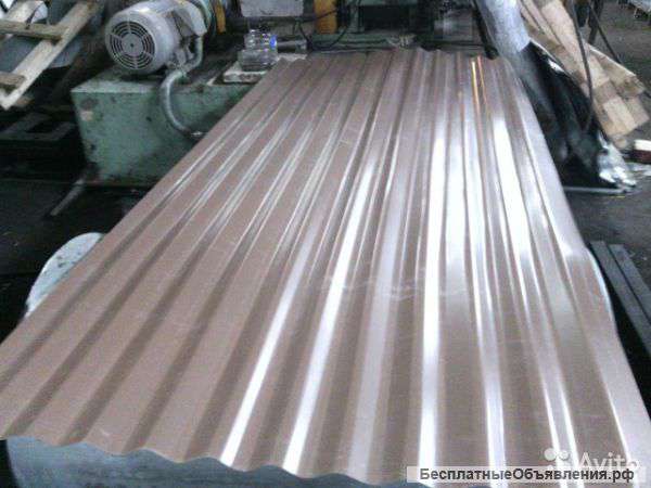 Изготовление волнового профнастила