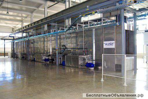 Линия порошковой окраски