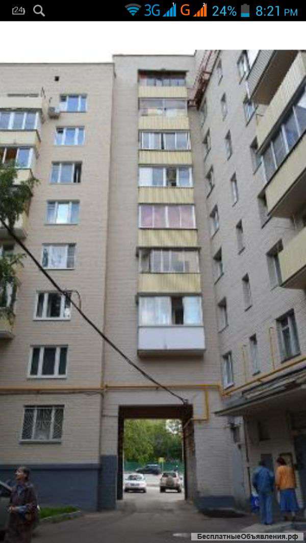 1-Комн.квартира, м. Нагатинская