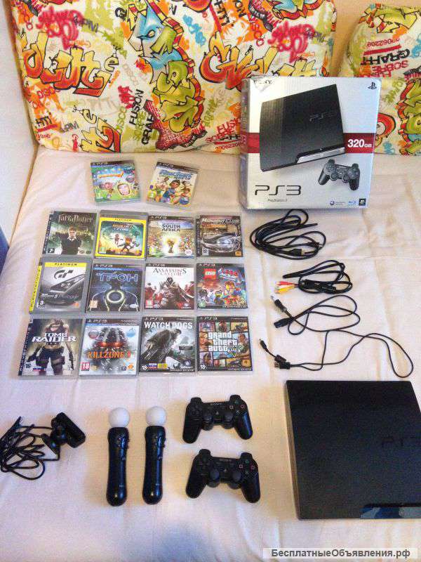 Play station 3 slim (320Гб) PS3